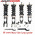 Adlerspeed Height & Damper Adjustable Coilovers For Honda CRX EF 88-91 New