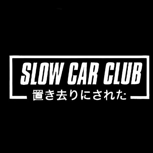 Slow Car Club Sticker Decals