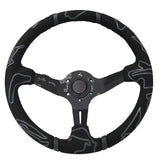 Aftermarket Elite Black Steering Wheel