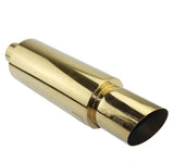 Aftermarket Exhaust Muffler Slash Cut 4"