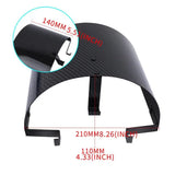 Air Intake Carbon Fiber Filter Heat Shield 2.5" - 3.5"