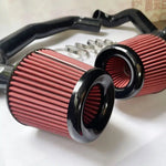 Air Intake Filter High Flow Cone Filters +Turbo Inlet For BMW N54 135i 335i 535i E88/E90/E92/E60