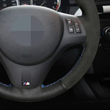 Alcantara Steering Wheel Cover For E90 E91 E92 E93 E87 E81 E82 E83