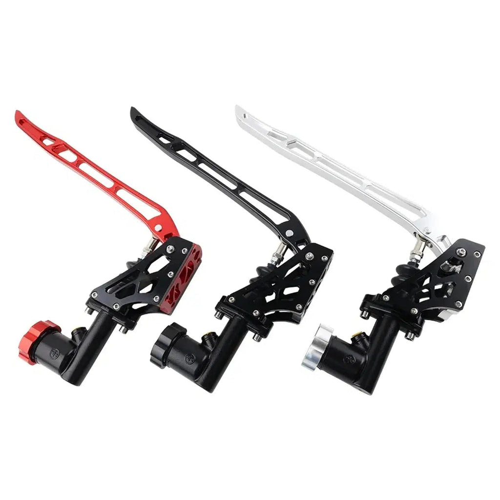 OSIAS Aluminum Hydraulic Drift Handbrake Kit | Universal E-Brake Racing Parking Lever | Silver | KD8409SR