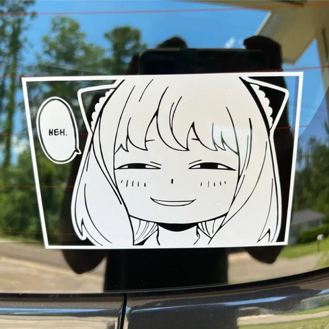 Anime Cute Car Sticker