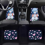 Anime Girls Fabric Car Floor Mats