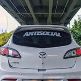 Antisocial Sticker Decal