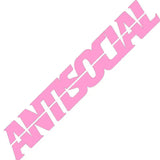 Antisocial Sticker Decal