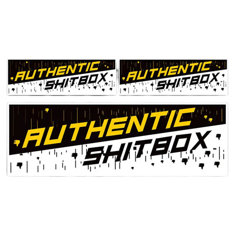 Authentic Sh*tbox Stickers