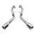 Axle Back Exhaust for Infiniti Q50 16-21 3.0T