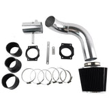 Black Aluminum 3 Inches Air Filter Cold Air Intake Induction Kit For Nissan Maxima 3.0L V6 1995-1999 Engine (GXE/GLE/SE/SE）