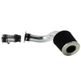 Black Aluminum 3 Inches Air Filter Cold Air Intake Induction Kit For Nissan Maxima 3.0L V6 1995-1999 Engine (GXE/GLE/SE/SE）