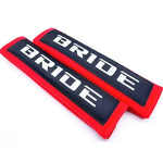 Black Bride Seat Belt Cover Harness Pads