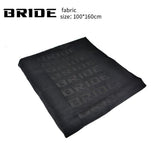 Black JDM Bride Fabric for Car Interior Customization