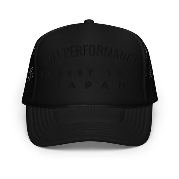 JDM Street Spec Black Trucker Cap