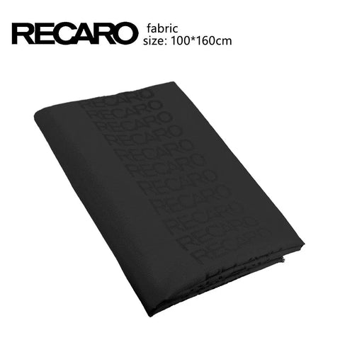 Black Recaro Fabric Material