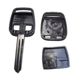 Blank Uncut Replacement Ignition Key Shell for Nissan Skyline R34 GTT 1998–2001