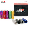 Blox Forged 7075 Aluminium Wheel Lug Nuts P 1.5 / P 1.25, L: 60mm 20Pc JDM Performance