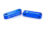 Blue JDM Hood Vent Spacer Risers Honda Civic