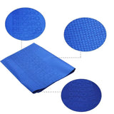 Blue Recaro Seat Fabric