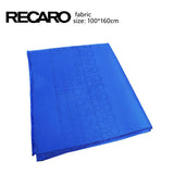 Blue Recaro Seat Fabric