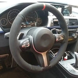 Bmw Steering Wheel Cover Suede F87 M2 F80 M3 F82 M4 M5 F12 F13 M6 F85 X5 F86 F33 X6 F30