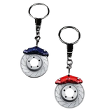 Brake Disc Alloy Car Part Keyring