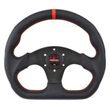 Bribe D Steering Wheel Suede Leather