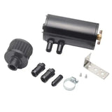 Brushed Baffled Oil Catch Tank Can