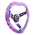 Bubble Steering Wheel Purple Deep Dish 350mm