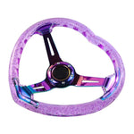 Bubble Steering Wheel Purple Deep Dish 350mm