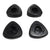 Bucket Seat Adjuster Wheels 4pc