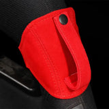 Bucket Seat Belt Guide Genuine Suede