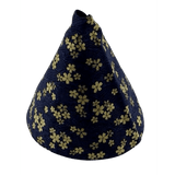 Japanese Fabric Gold Blossom Gear Shift Boot cover