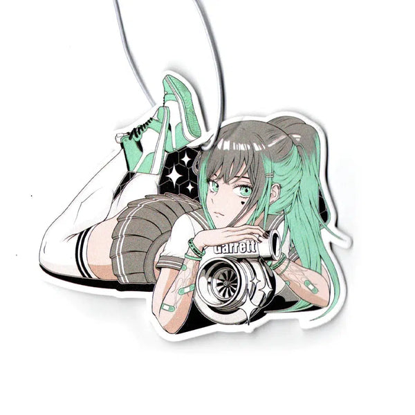 Car Air Freshener Turbo Anime Girl