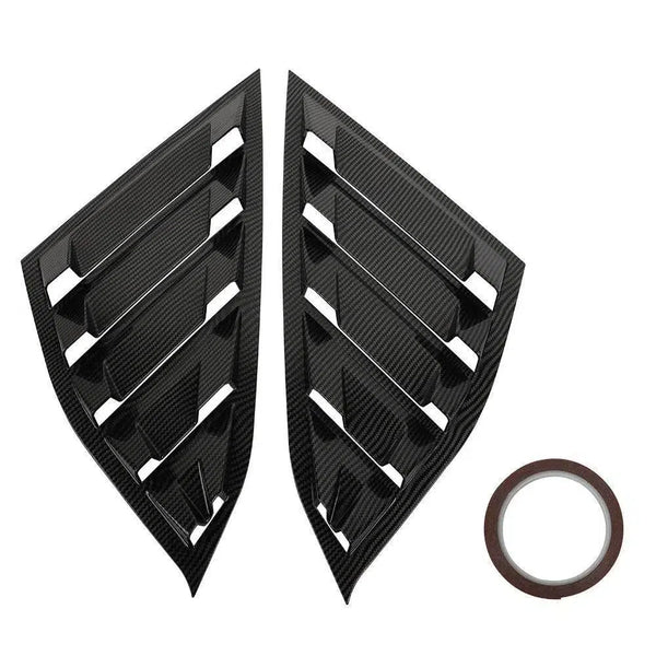 Carbon Fiber Side Vent Window Quarter Louver For Honda Accord 18-22