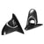 Carbon Style Spoon Side Mirrors For Honda Civic EG 2dr