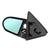 Carbon Style Spoon Side Mirrors For Honda Civic EG 2dr