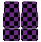 Checkerboard Car Floor Mats