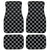 Checkerboard Car Floor Mats