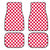 Checkerboard Car Floor Mats