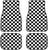 Checkerboard Car Floor Mats