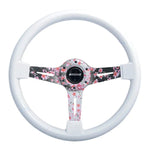 Cherry Blossom Steering Wheel 14"