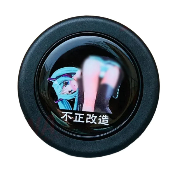 Custom Anime-Inspired Horn Button