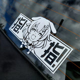 Cute Anime Car Sticker
