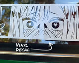 Cute Anime Girl Car Sticker