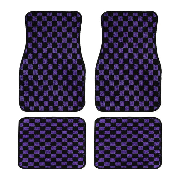 Dadu Dice Checkered Car Floor Mats