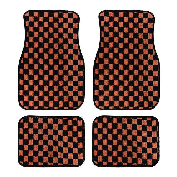Dadu Dice Checkered Car Floor Mats