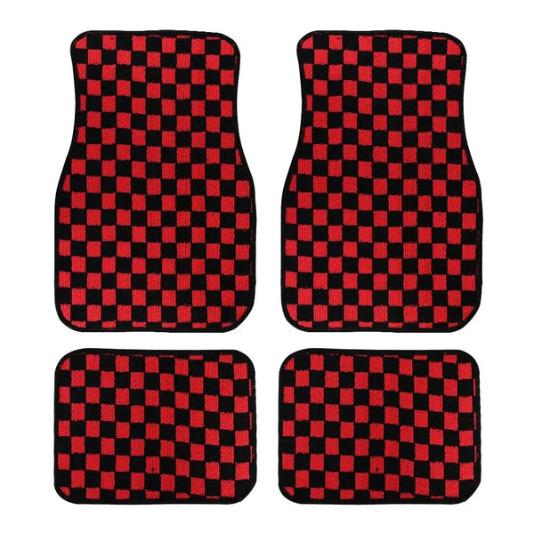 Dadu Dice Checkered Car Floor Mats