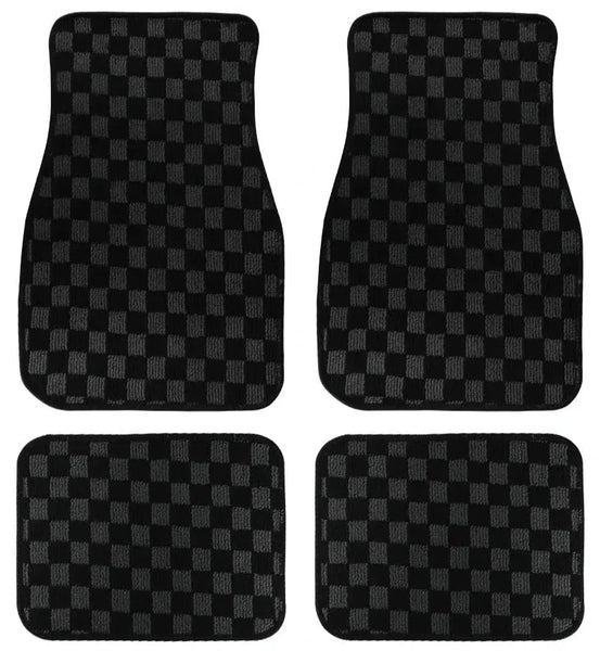 Dadu Dice Checkered Car Floor Mats